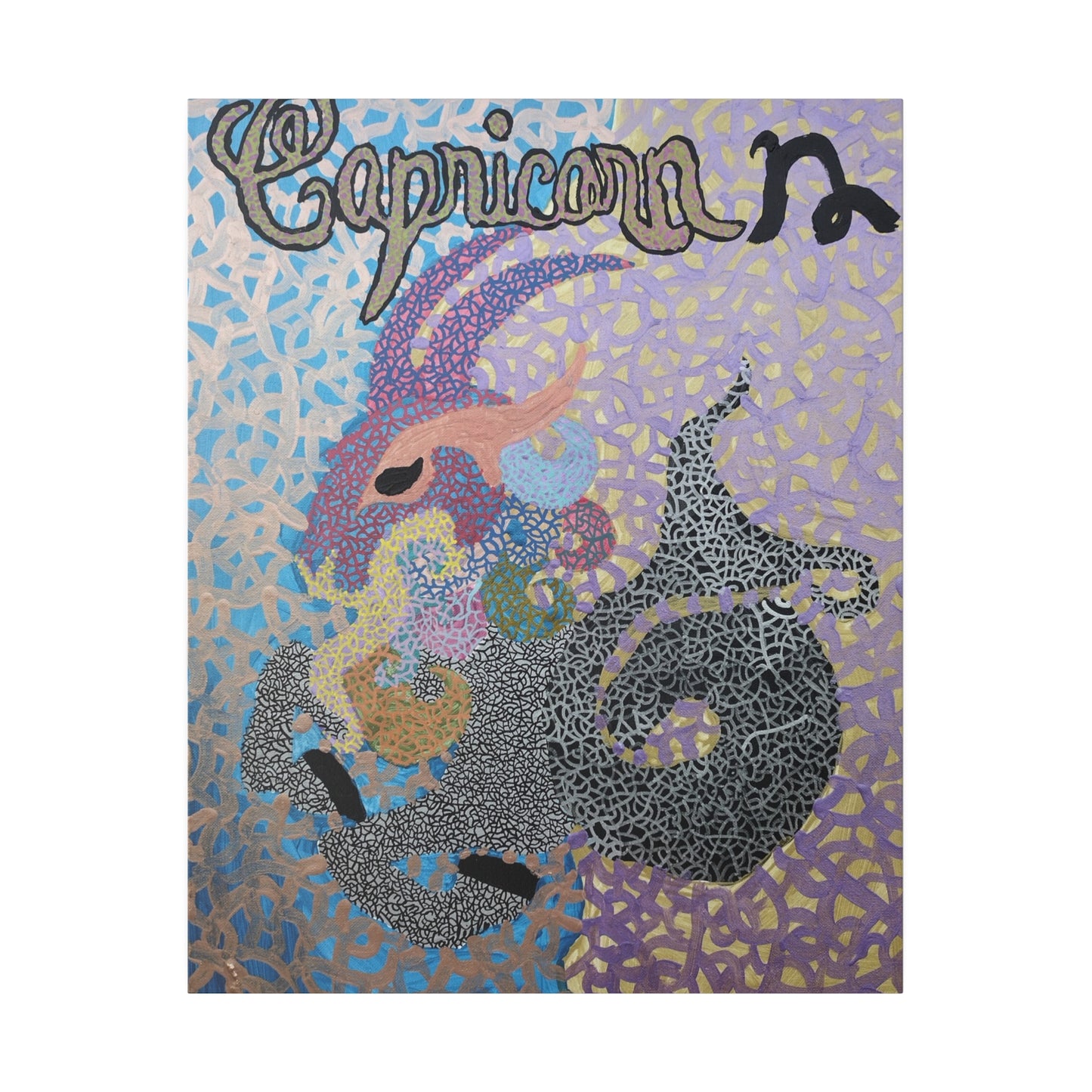 Capricorn Print Canvas