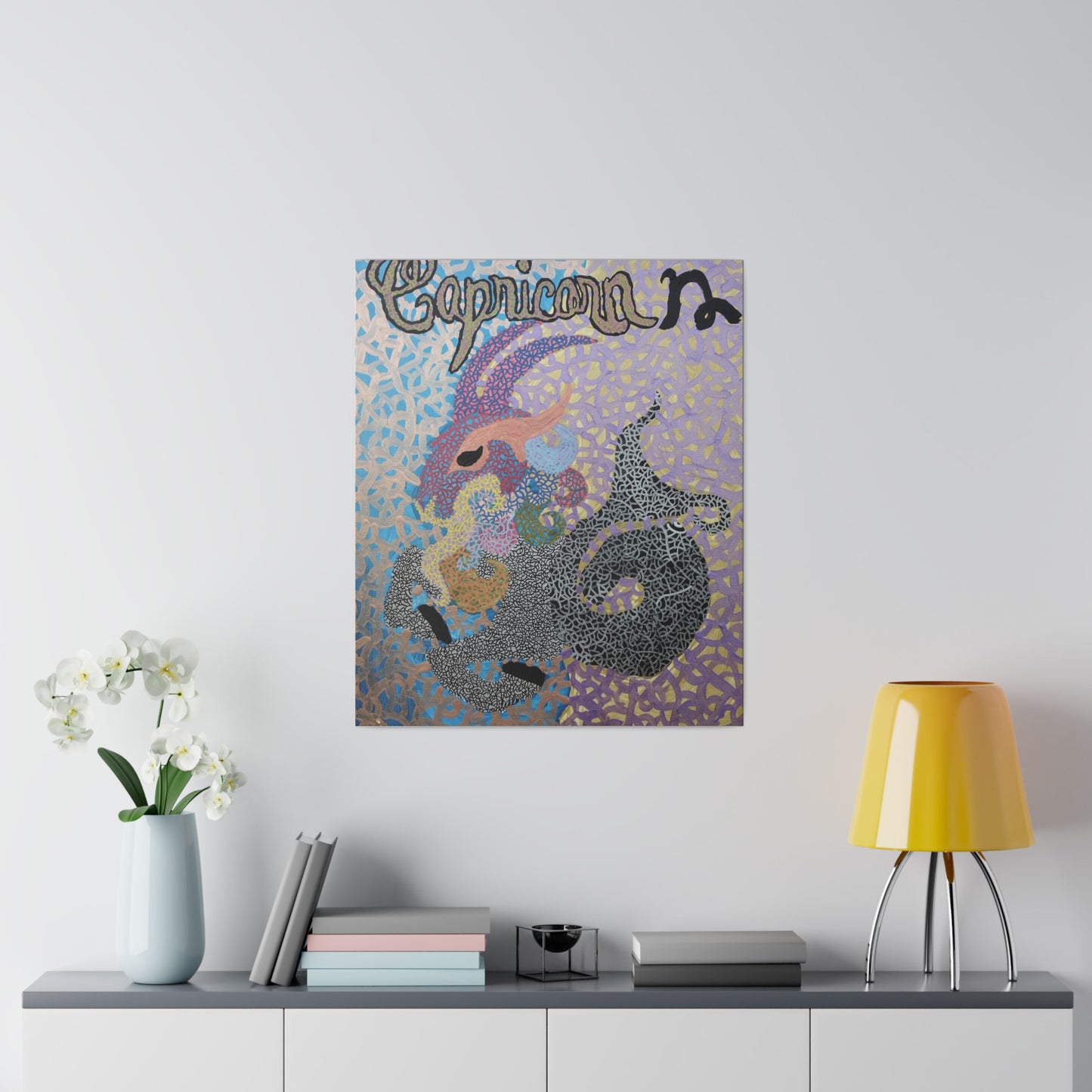 Capricorn Print Canvas