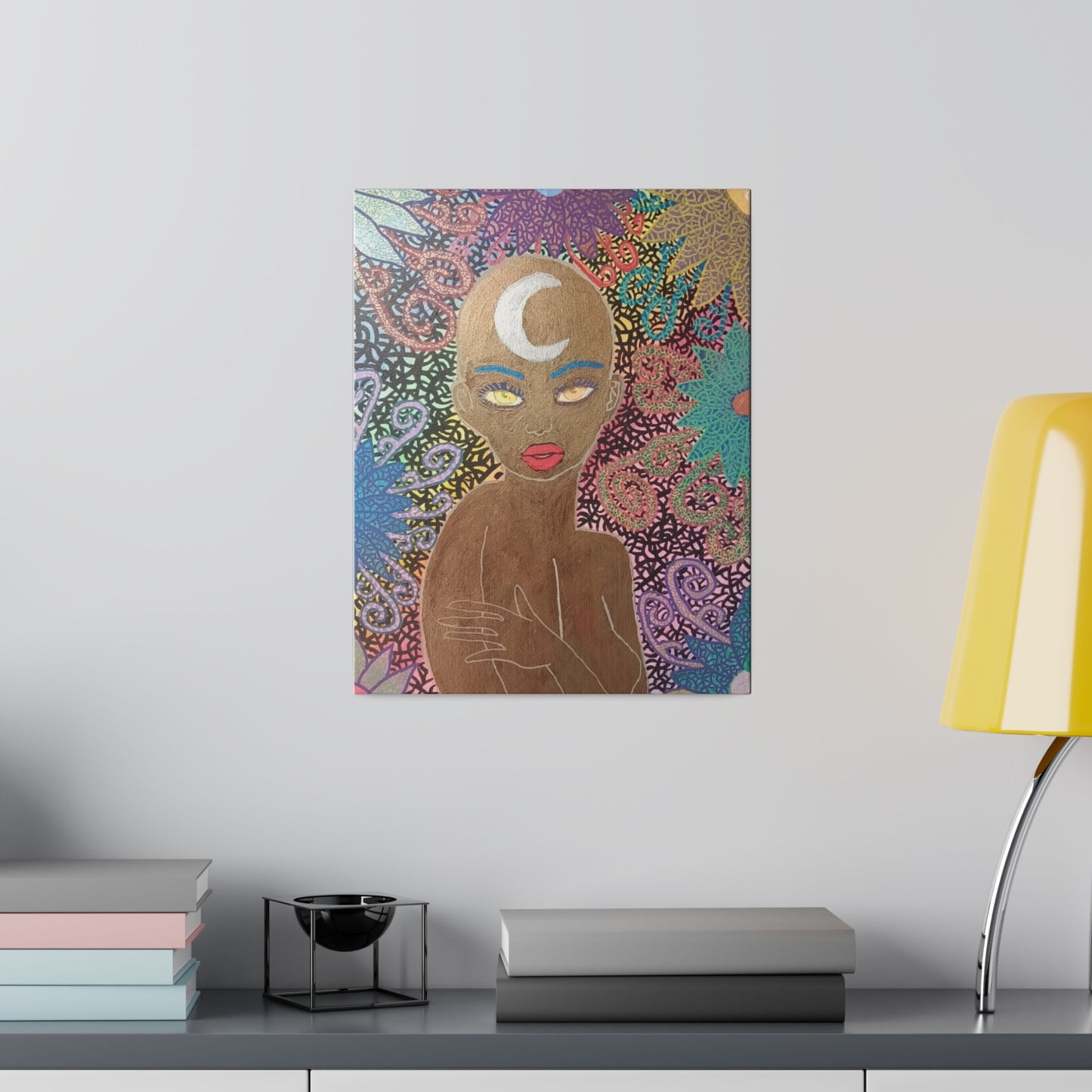 Moon Goddess Print Canvas