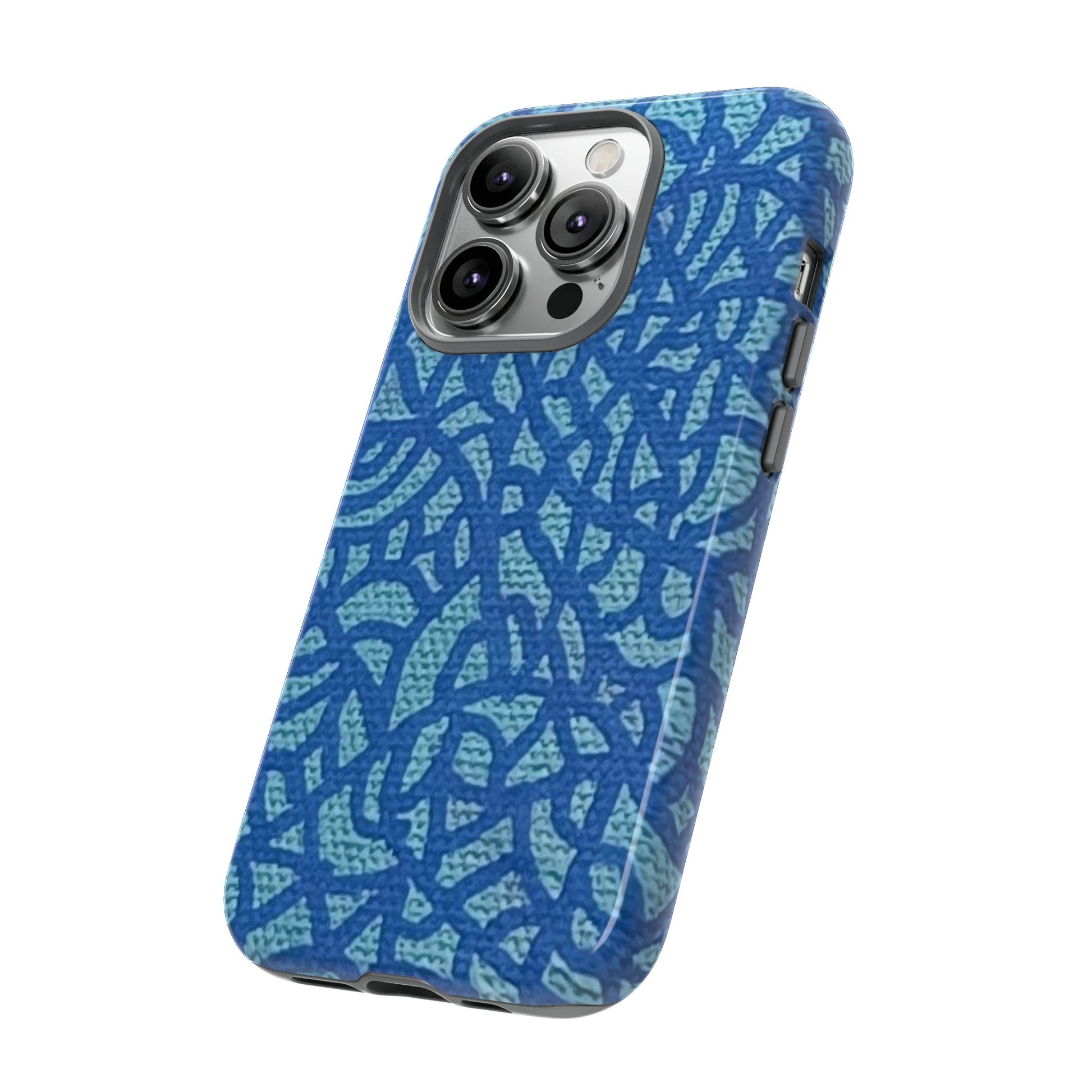 Ocean Breeze Sentinel: Teal & Blue Guardian Case Custom Art The Indomitable Art Shop Indomitable Art Quote25