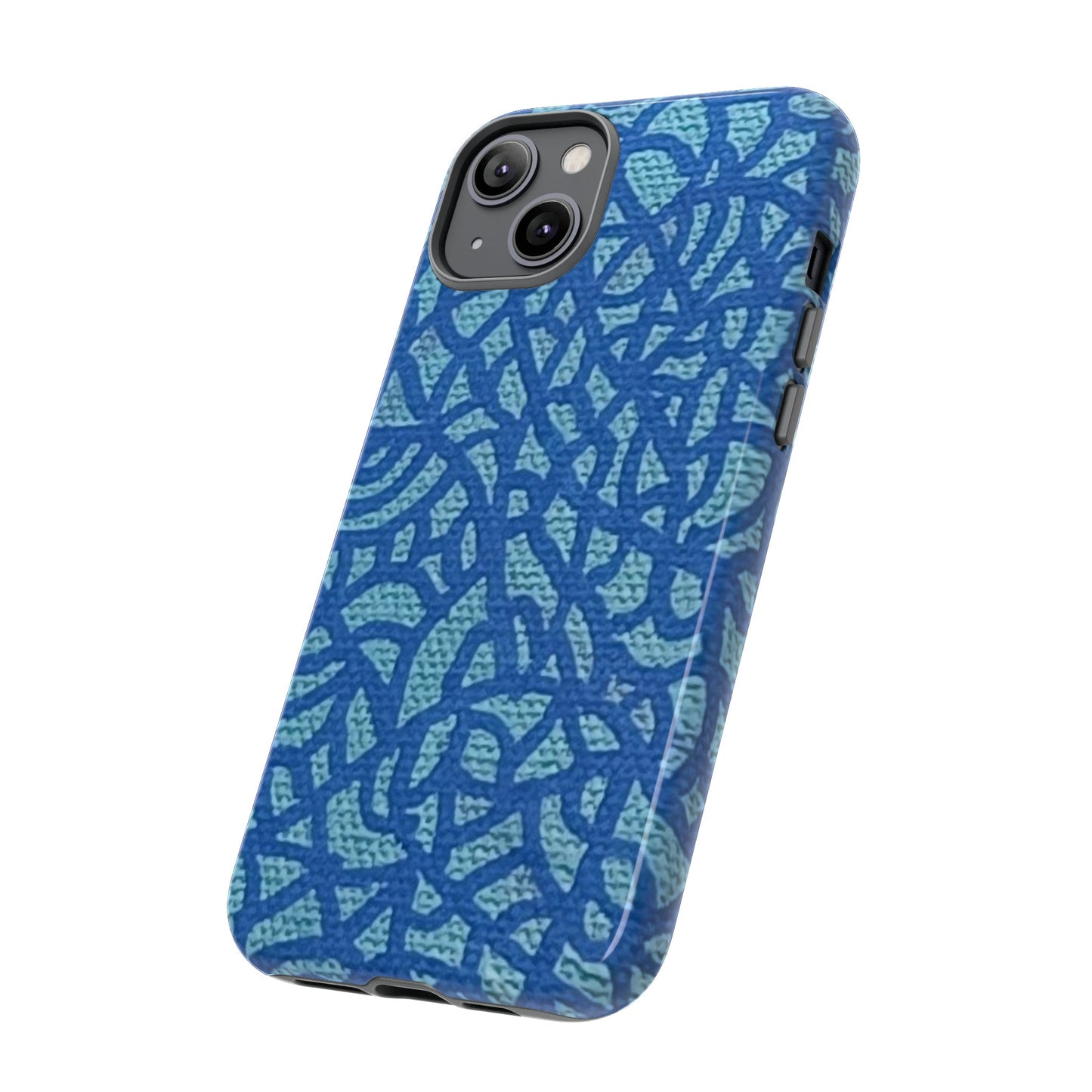 Ocean Breeze Sentinel: Teal & Blue Guardian Case Custom Art The Indomitable Art Shop Indomitable Art Quote25