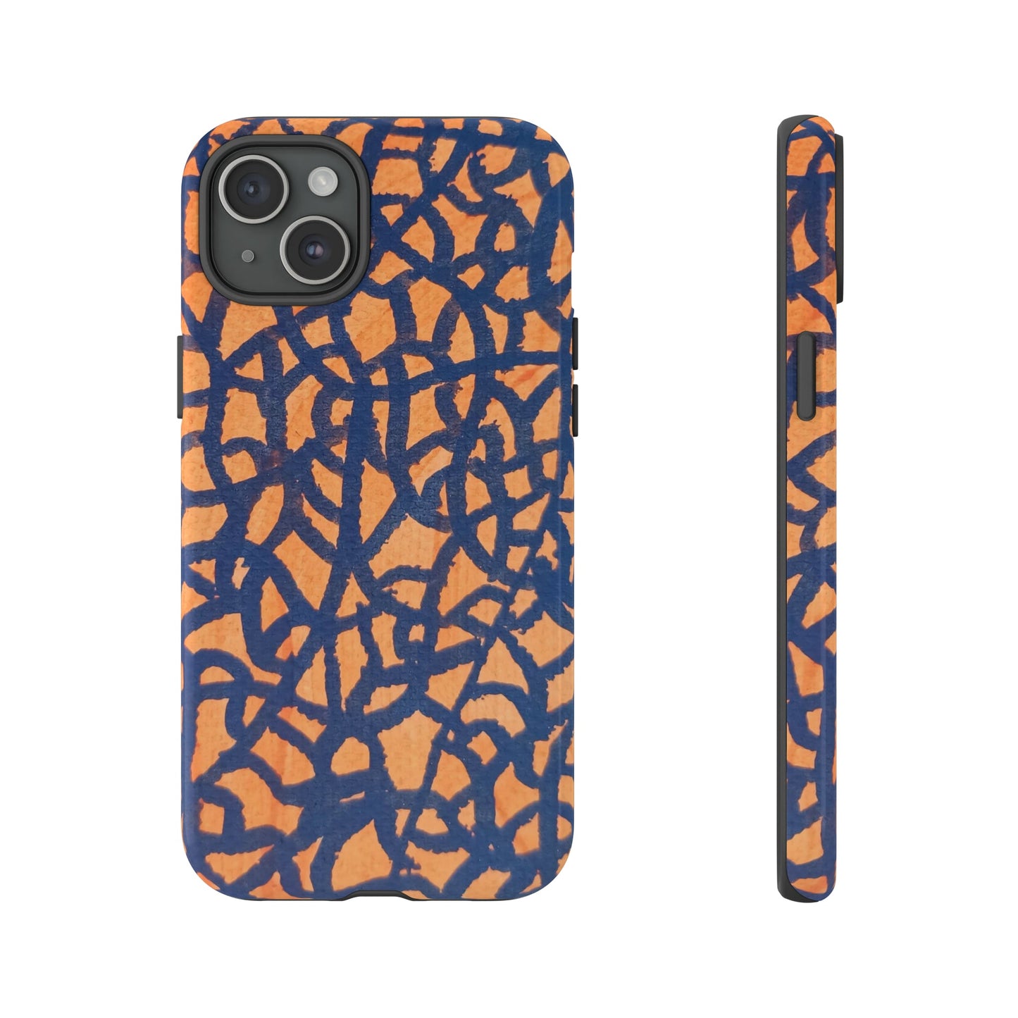 Sunset Horizon Defender: Orange & Blue Tough Case Custom Art The Indomitable Art Shop Indomitable Art Quote25