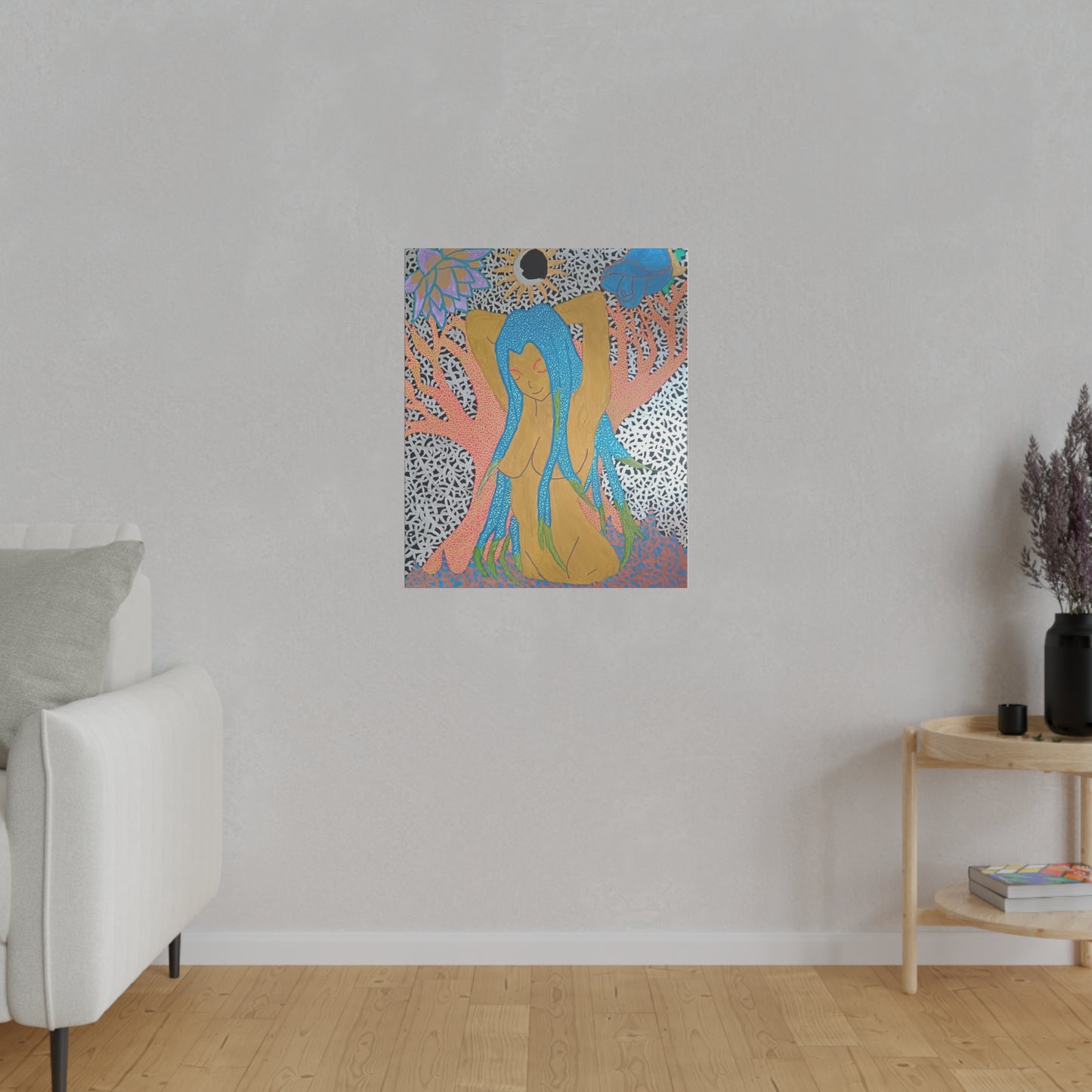 Primordial Goddess Print Canvas