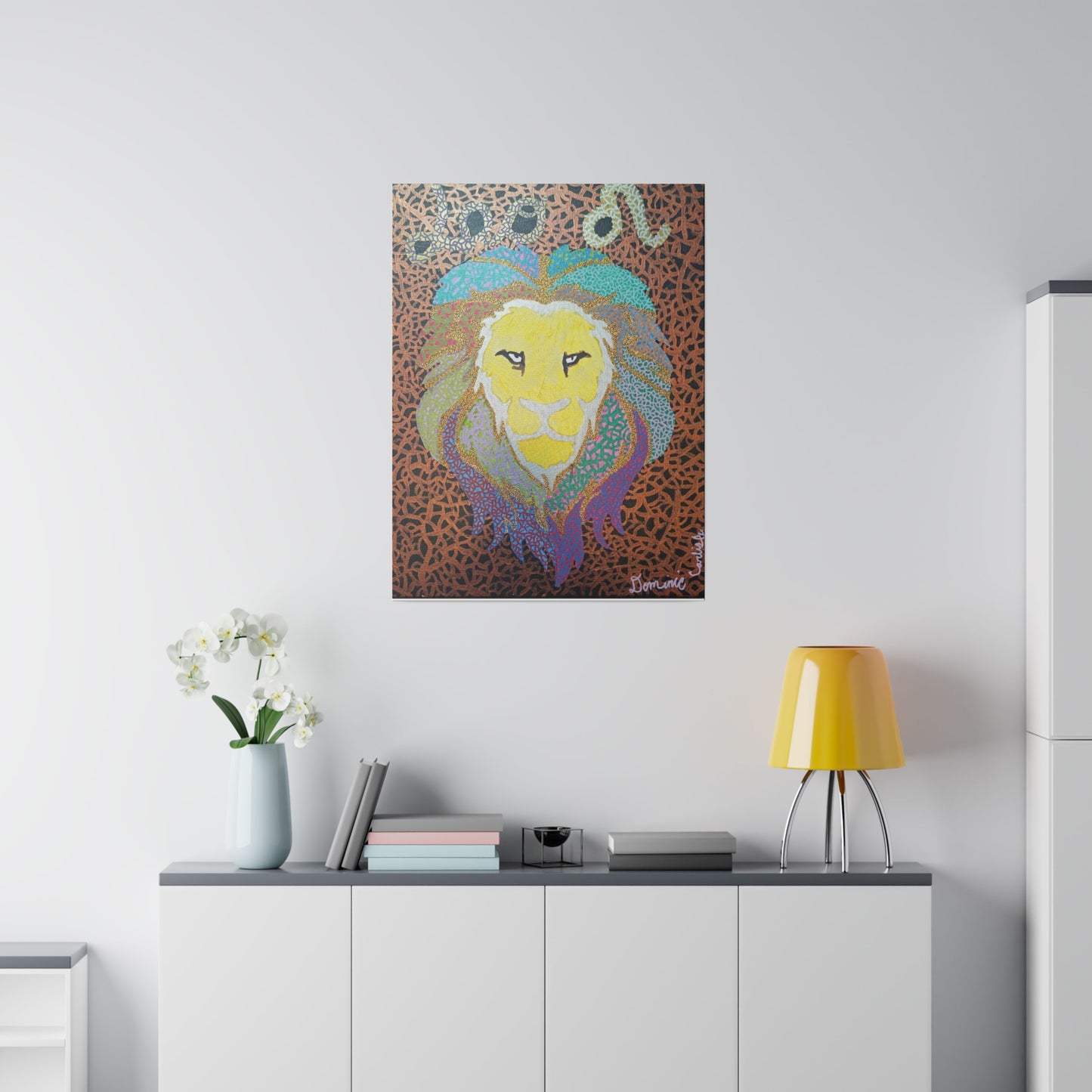 Leo Print Canvas