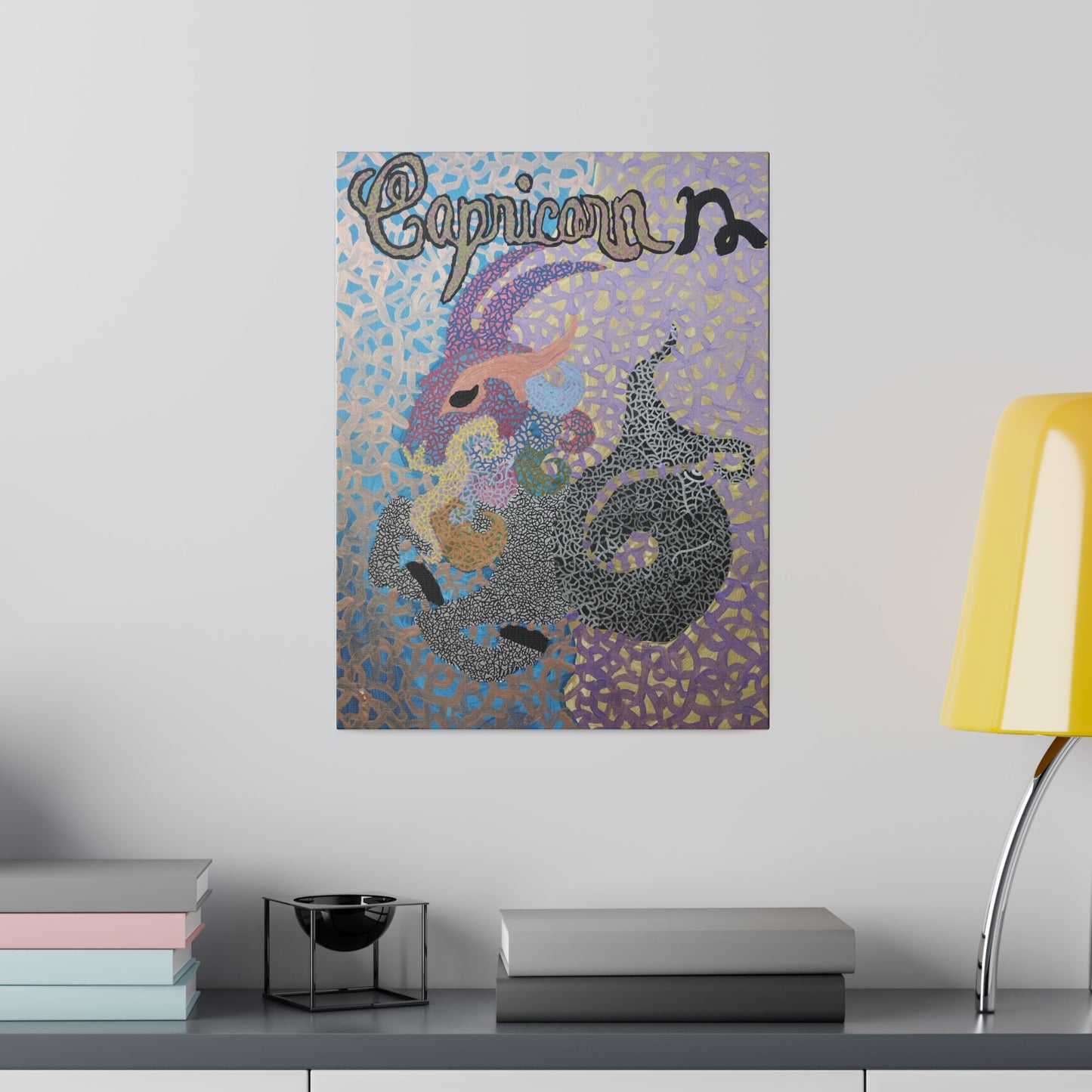 Capricorn Print Canvas