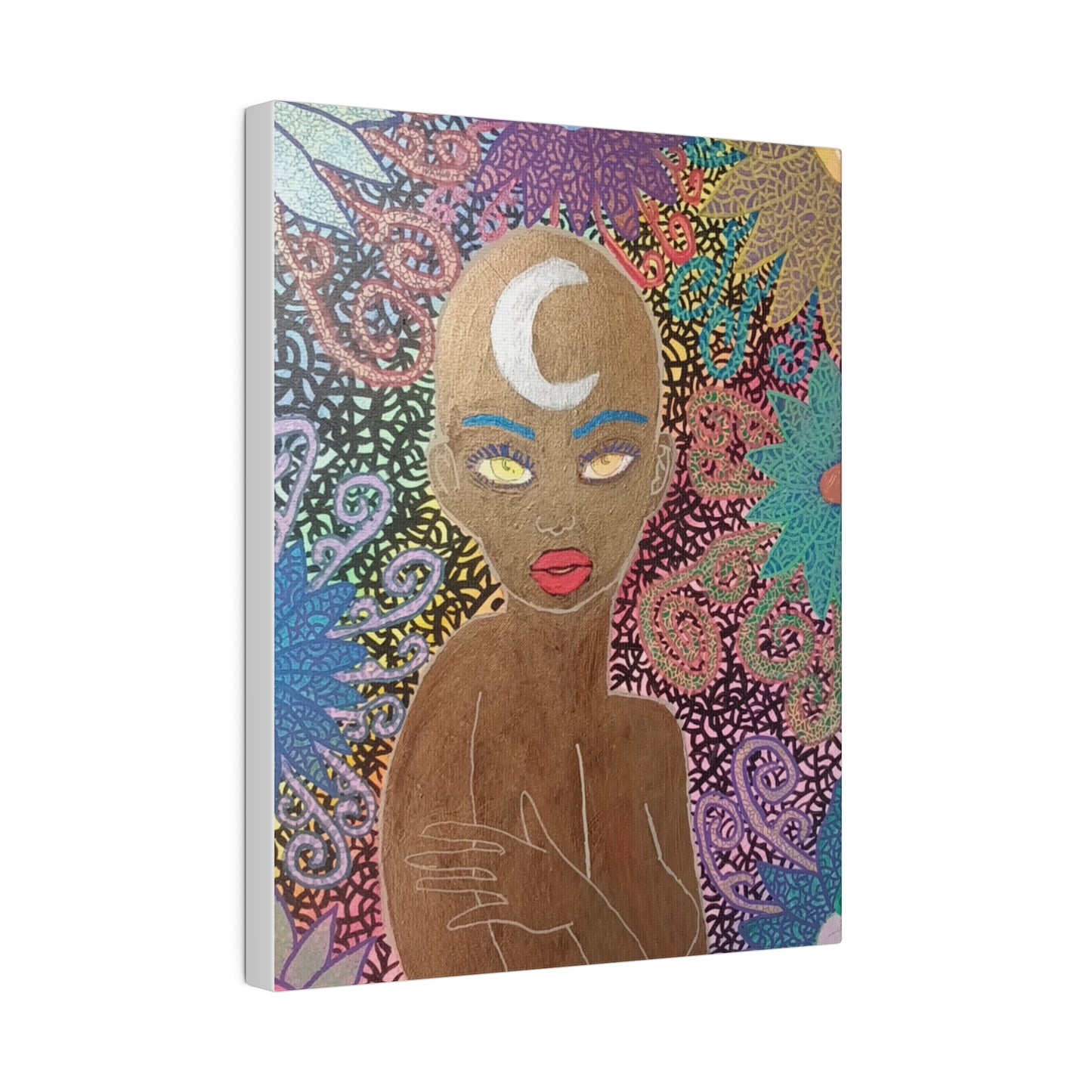 Moon Goddess Print Canvas