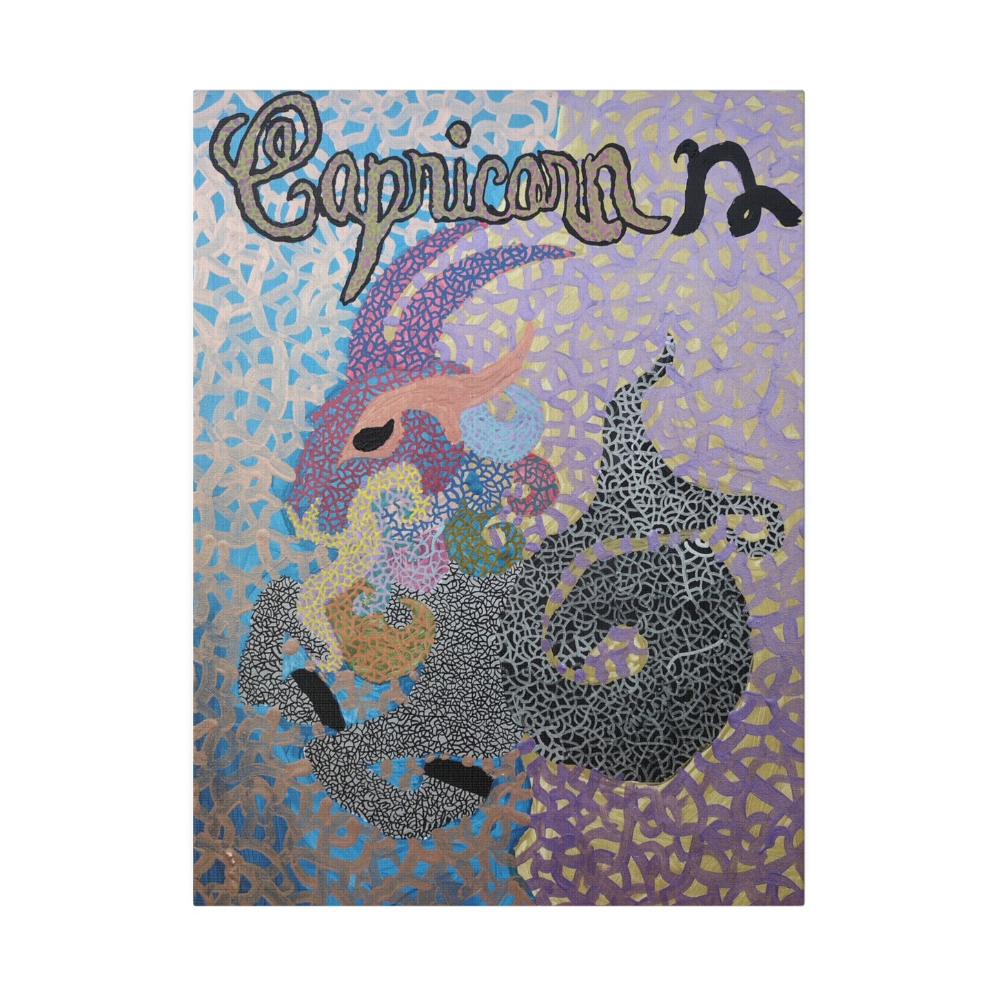 Capricorn Print Canvas