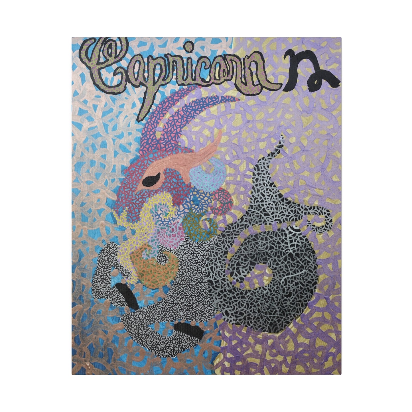 Capricorn Print Canvas