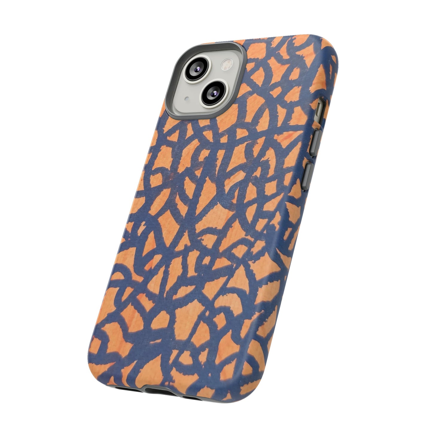 Sunset Horizon Defender: Orange & Blue Tough Case Custom Art The Indomitable Art Shop Indomitable Art Quote25