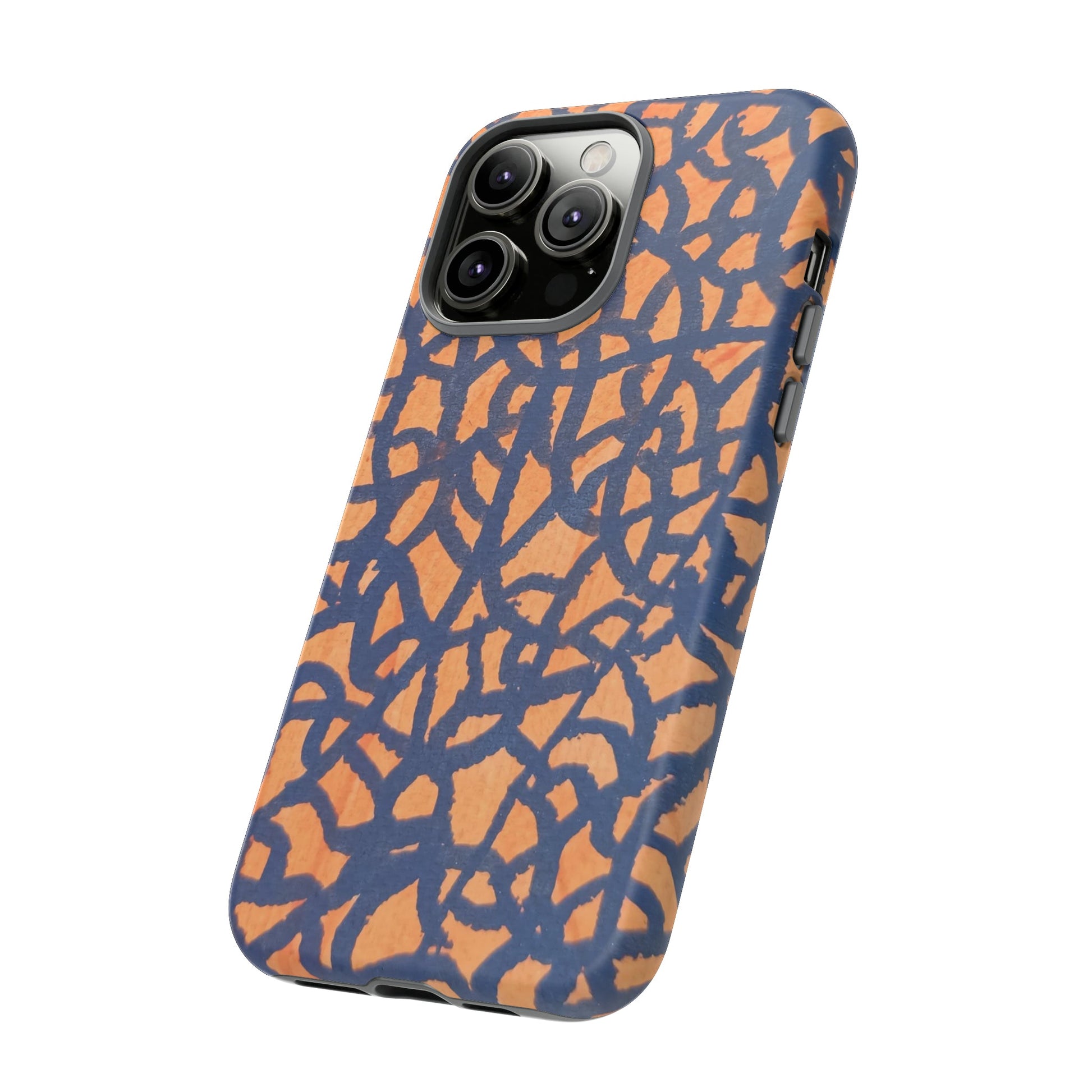 Sunset Horizon Defender: Orange & Blue Tough Case Custom Art The Indomitable Art Shop Indomitable Art Quote25