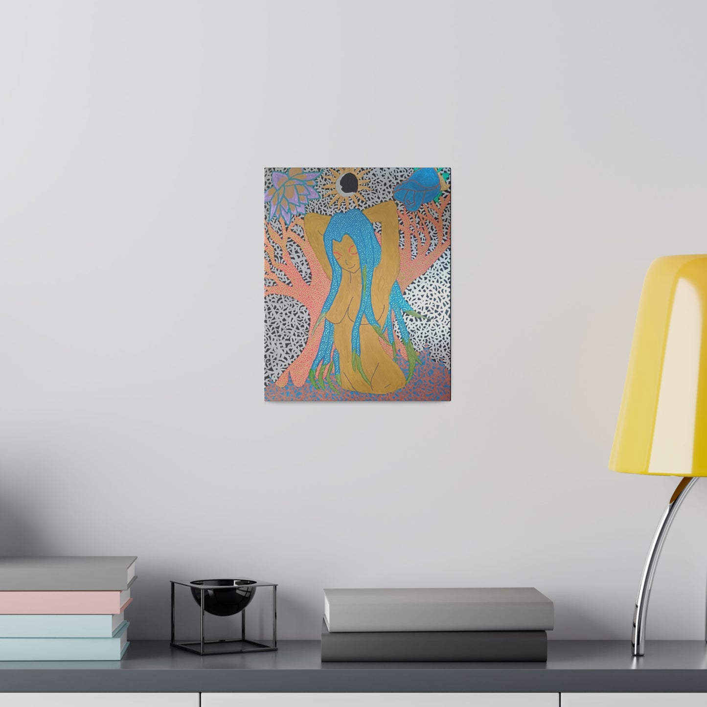 Primordial Goddess Print Canvas