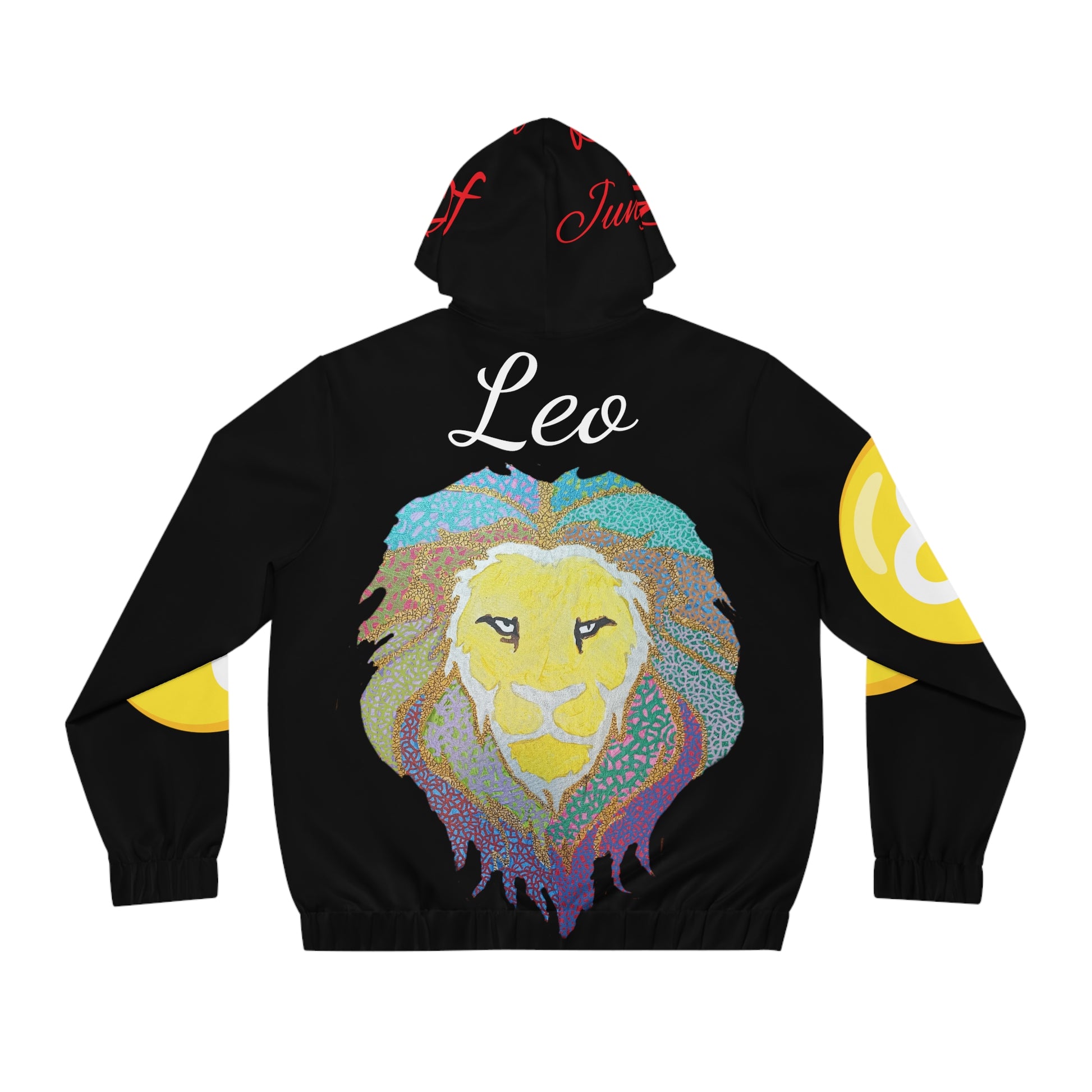 Mia's Leo Hoodie Custom Art The Indomitable Art Shop Printify Quote60