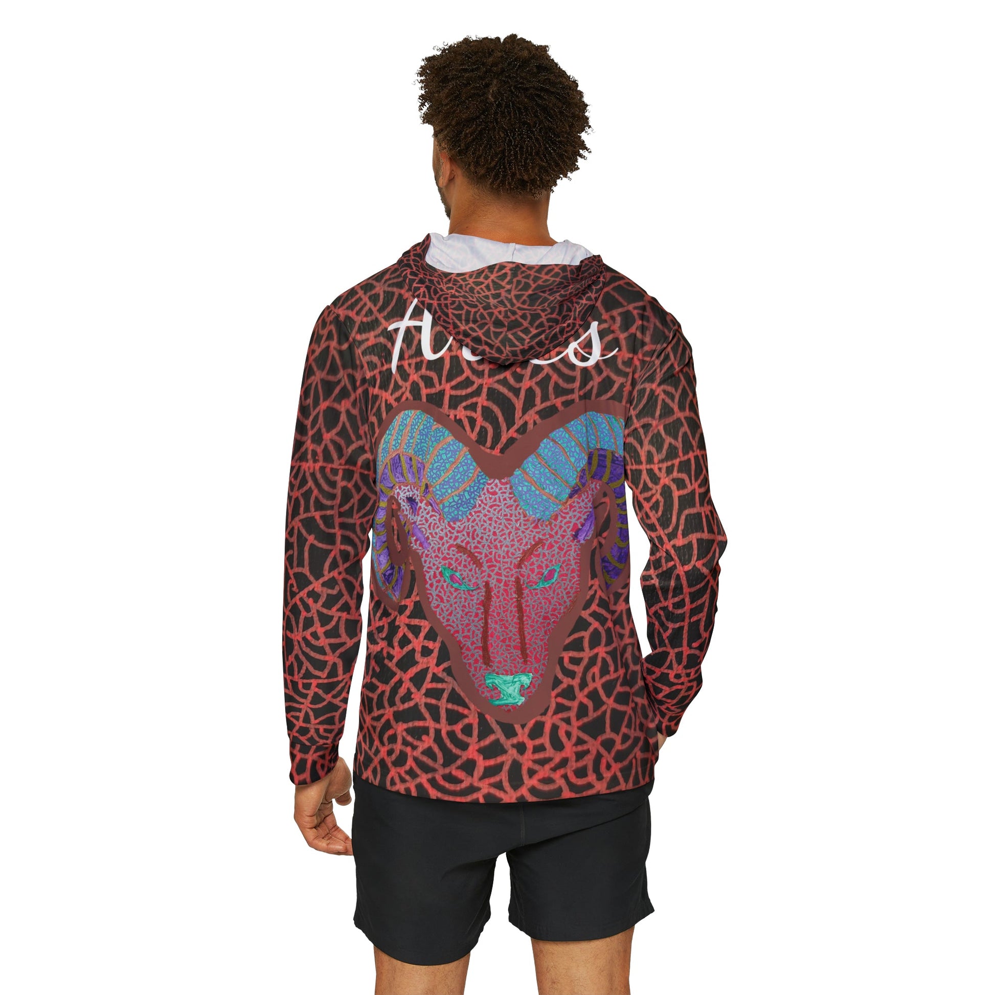 Dj kountry's Aries hoodie Custom Art The Indomitable Art Shop Printify Quote65