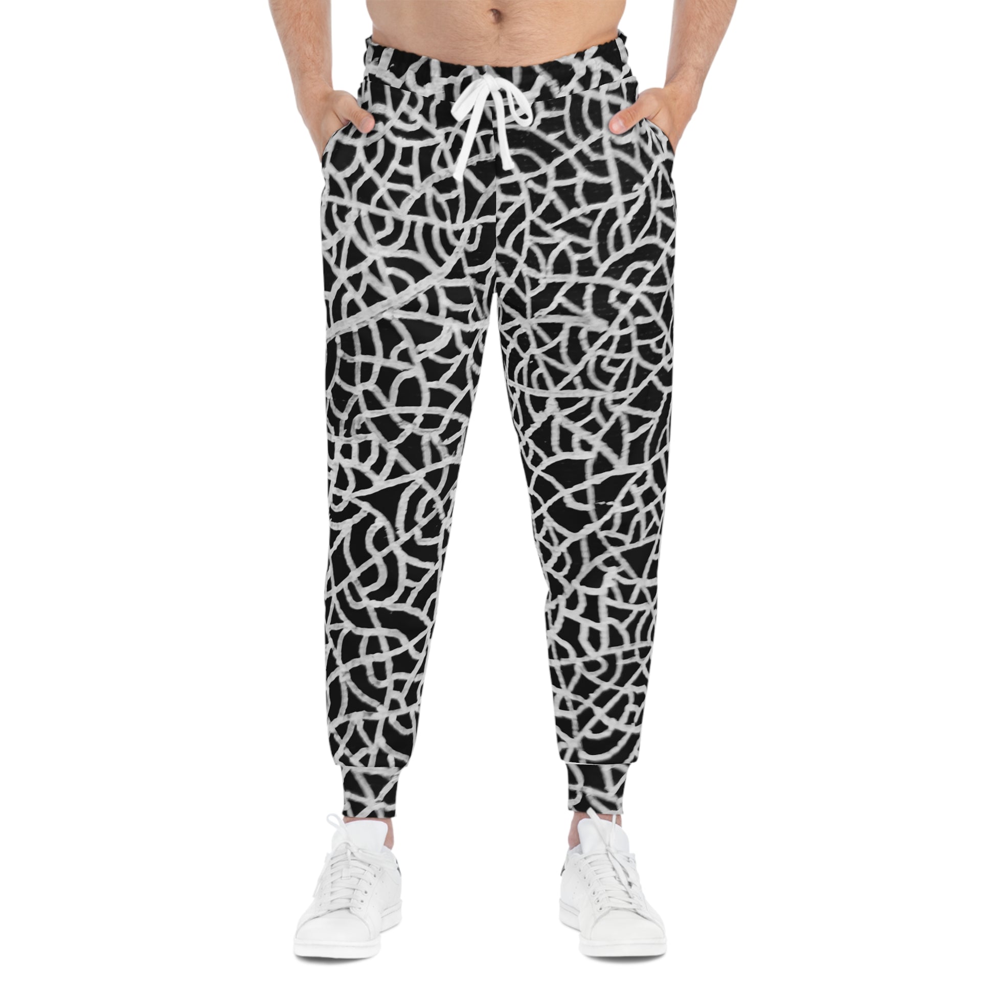 Monochrome Joggers Custom Art The Indomitable Art Shop Printify Quote40