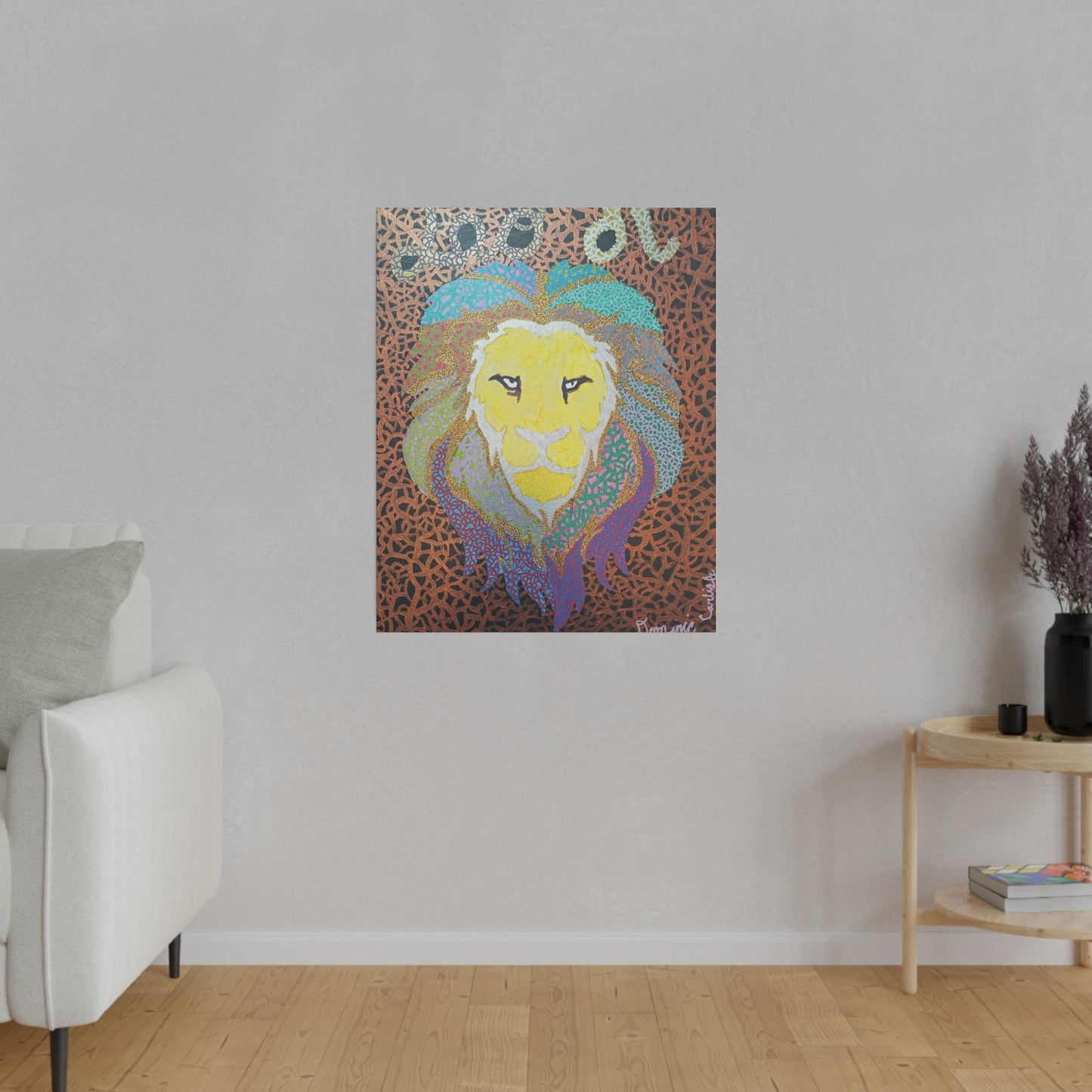 Leo Print Canvas