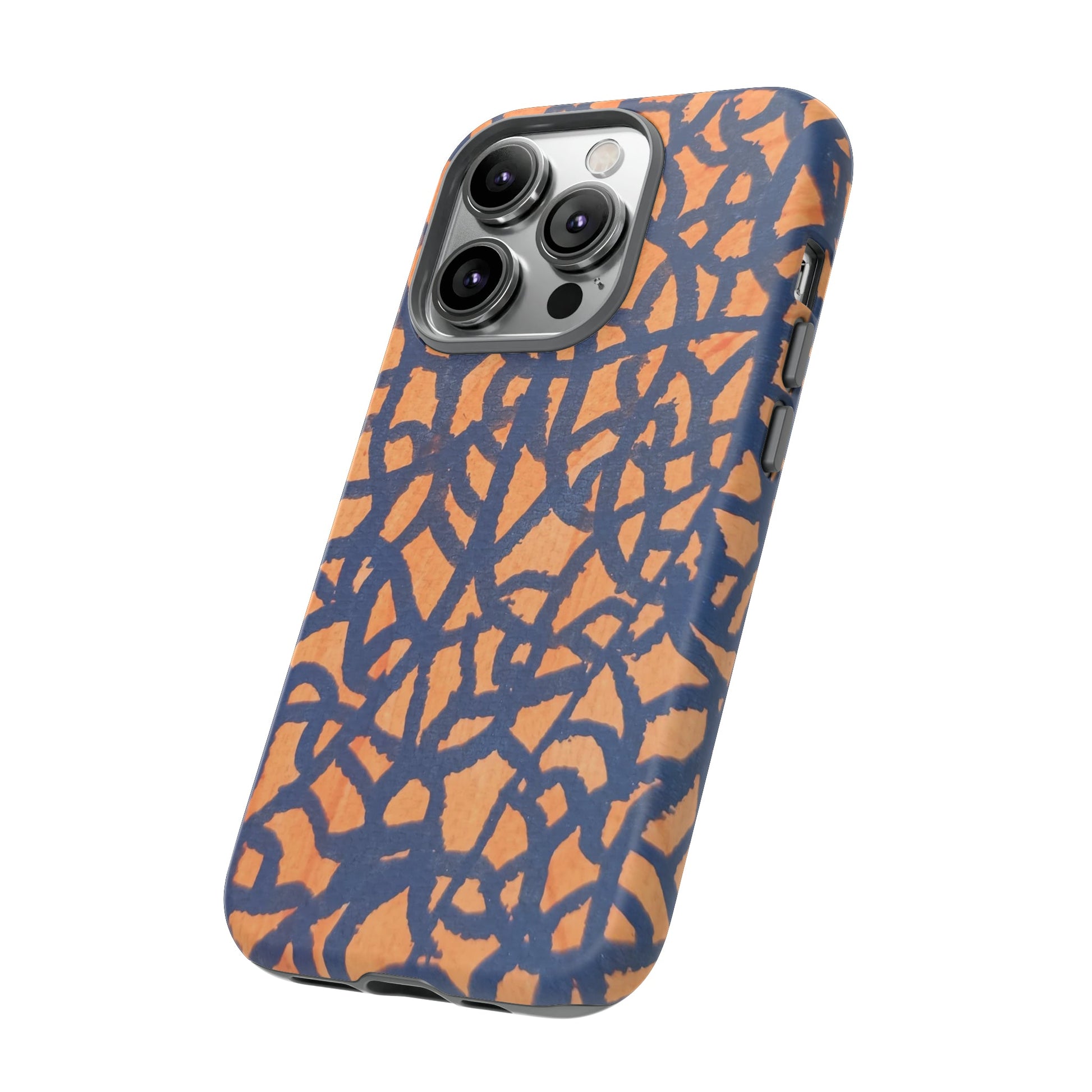 Sunset Horizon Defender: Orange & Blue Tough Case Custom Art The Indomitable Art Shop Indomitable Art Quote25