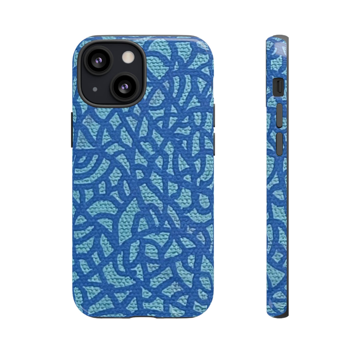 Ocean Breeze Sentinel: Teal & Blue Guardian Case Custom Art The Indomitable Art Shop Indomitable Art Quote25