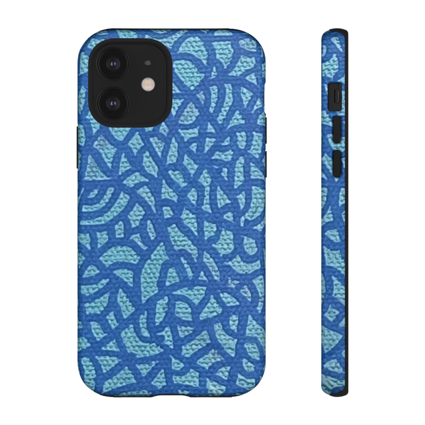 Ocean Breeze Sentinel: Teal & Blue Guardian Case Custom Art The Indomitable Art Shop Printify Quote25