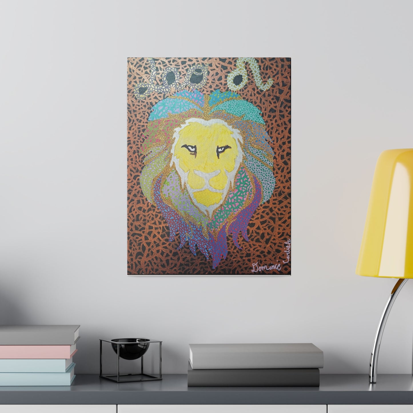 Leo Print Canvas