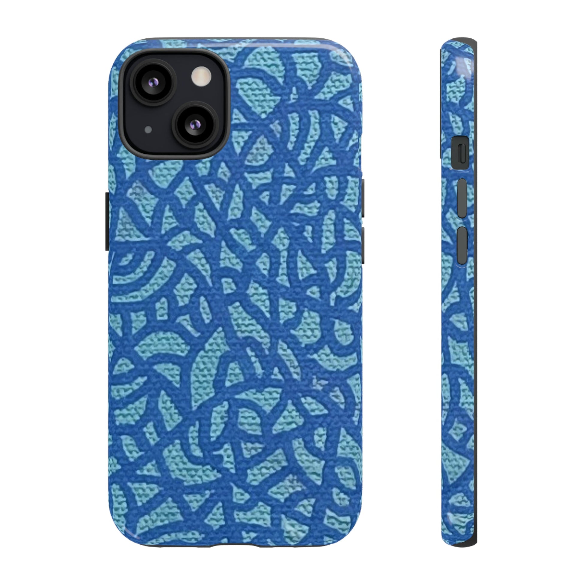 Ocean Breeze Sentinel: Teal & Blue Guardian Case Custom Art The Indomitable Art Shop Indomitable Art Quote25