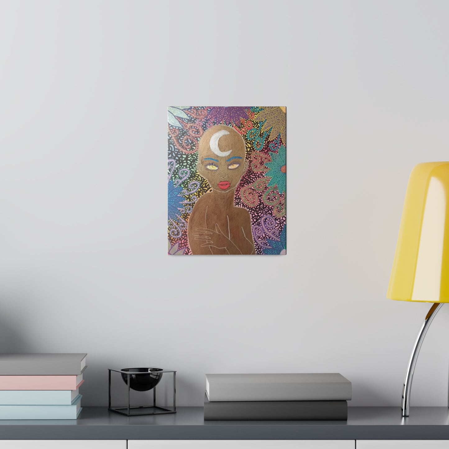 Moon Goddess Print Canvas