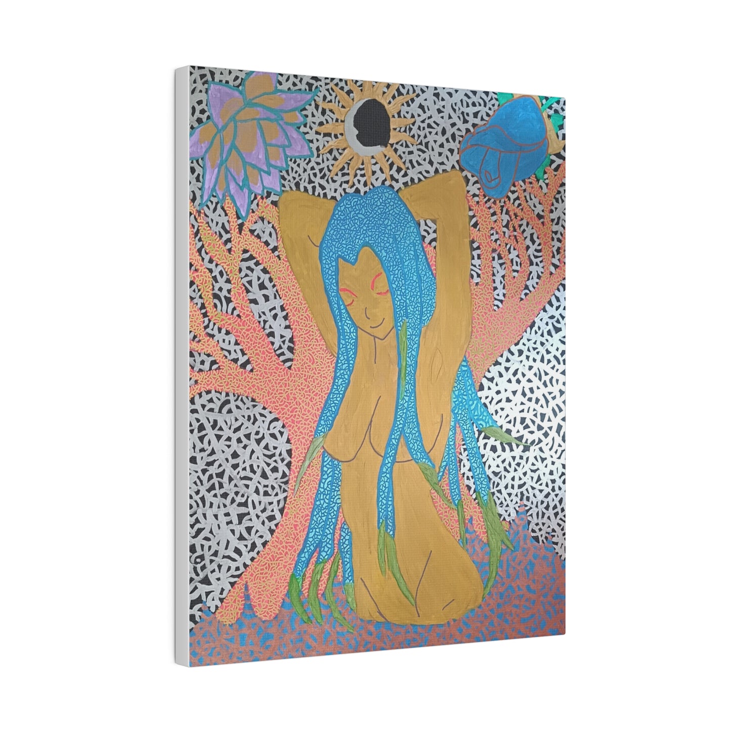 Primordial Goddess Print Canvas