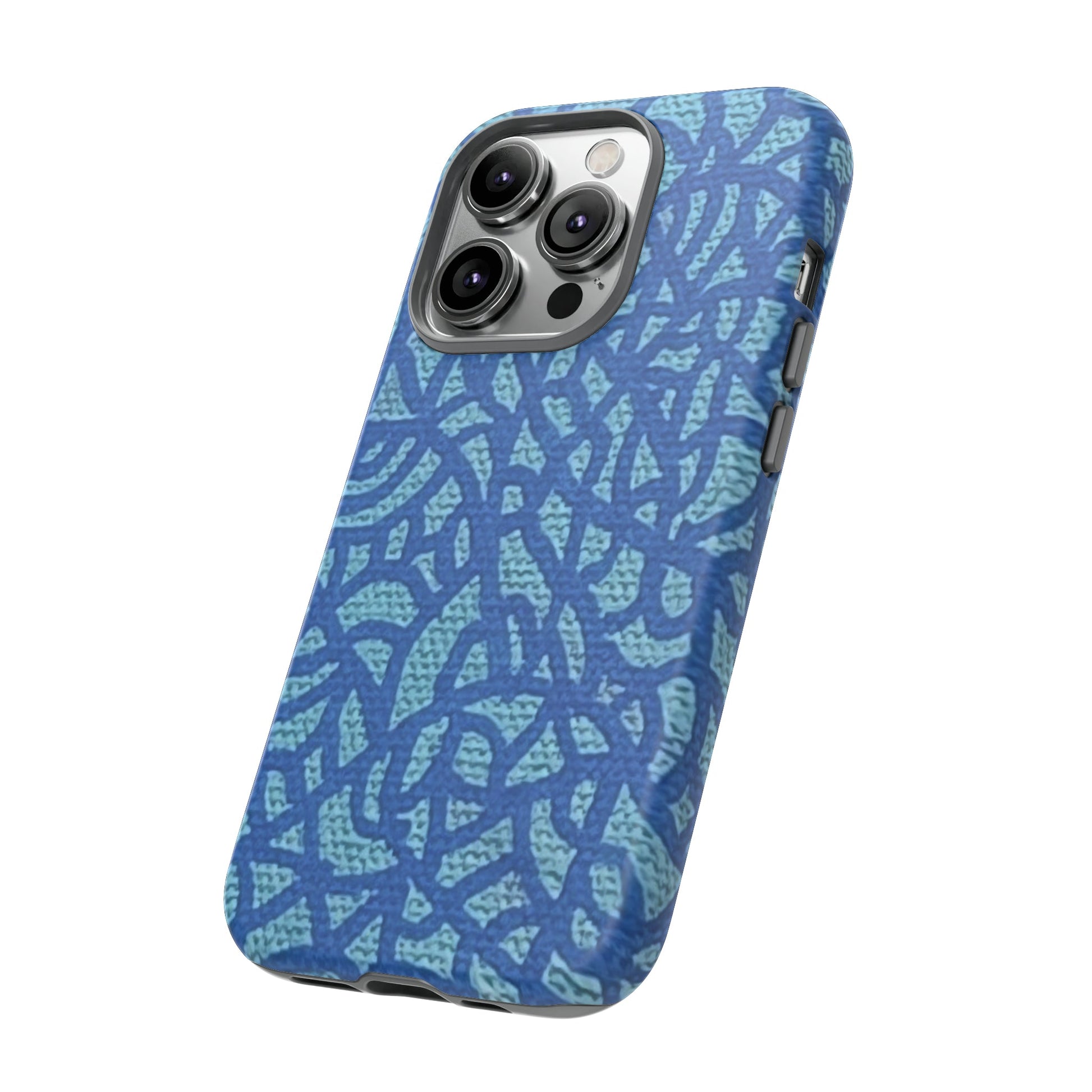 Ocean Breeze Sentinel: Teal & Blue Guardian Case Custom Art The Indomitable Art Shop Indomitable Art Quote25