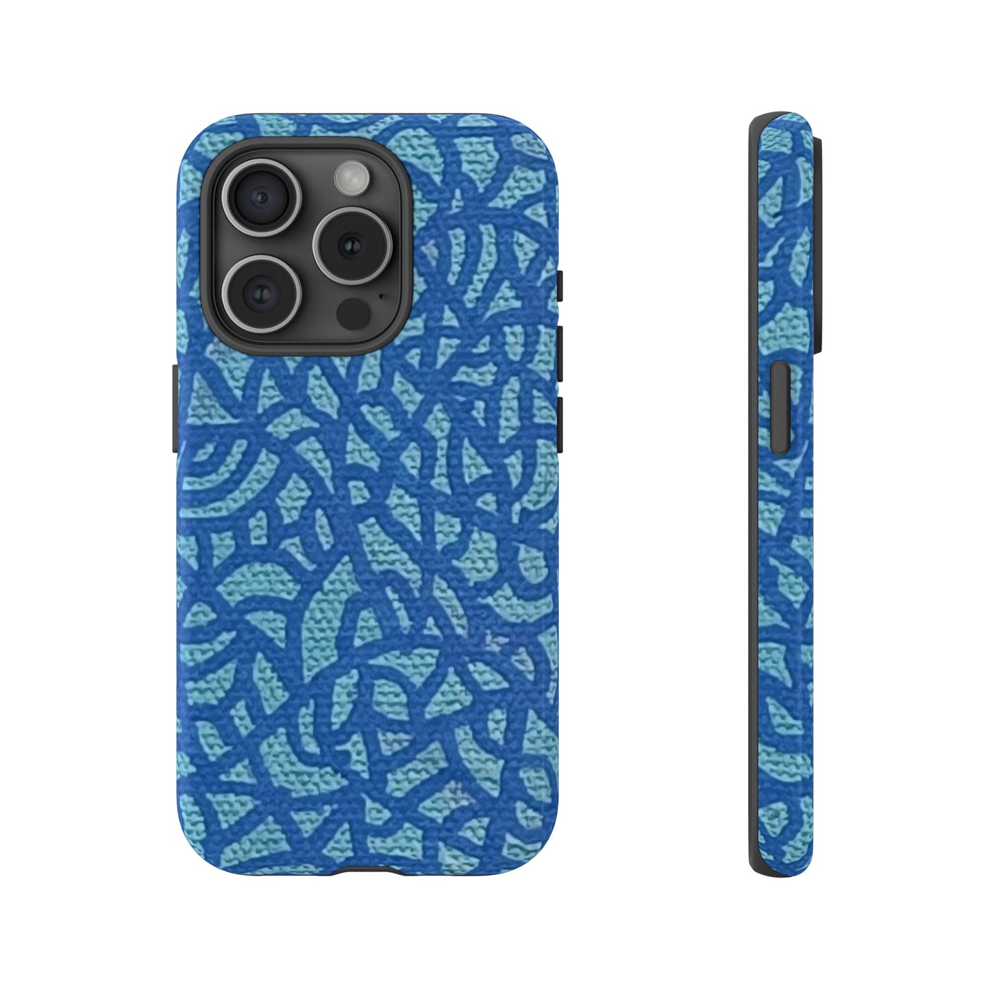 Ocean Breeze Sentinel: Teal & Blue Guardian Case Custom Art The Indomitable Art Shop Indomitable Art Quote25