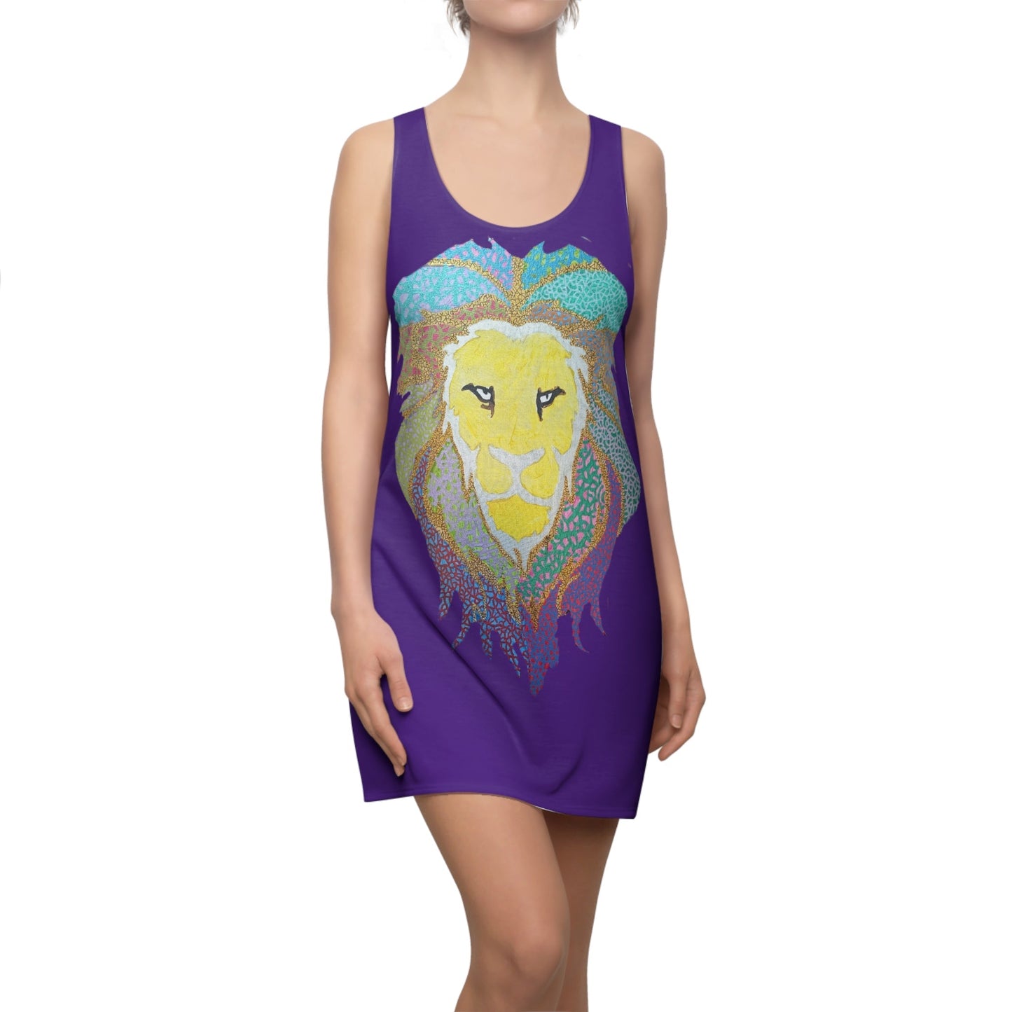 Leo's Racerback Dress Custom Art The Indomitable Art Shop Indomitable Art Quote35