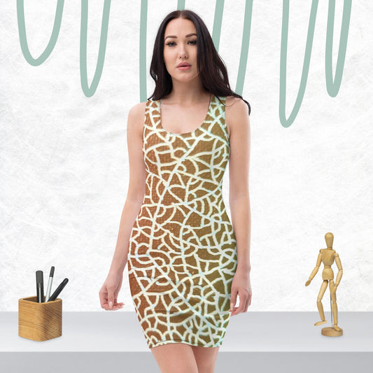 Chameleons Bodycon dress Custom Art The Indomitable Art Shop Indomitable Art Quote50