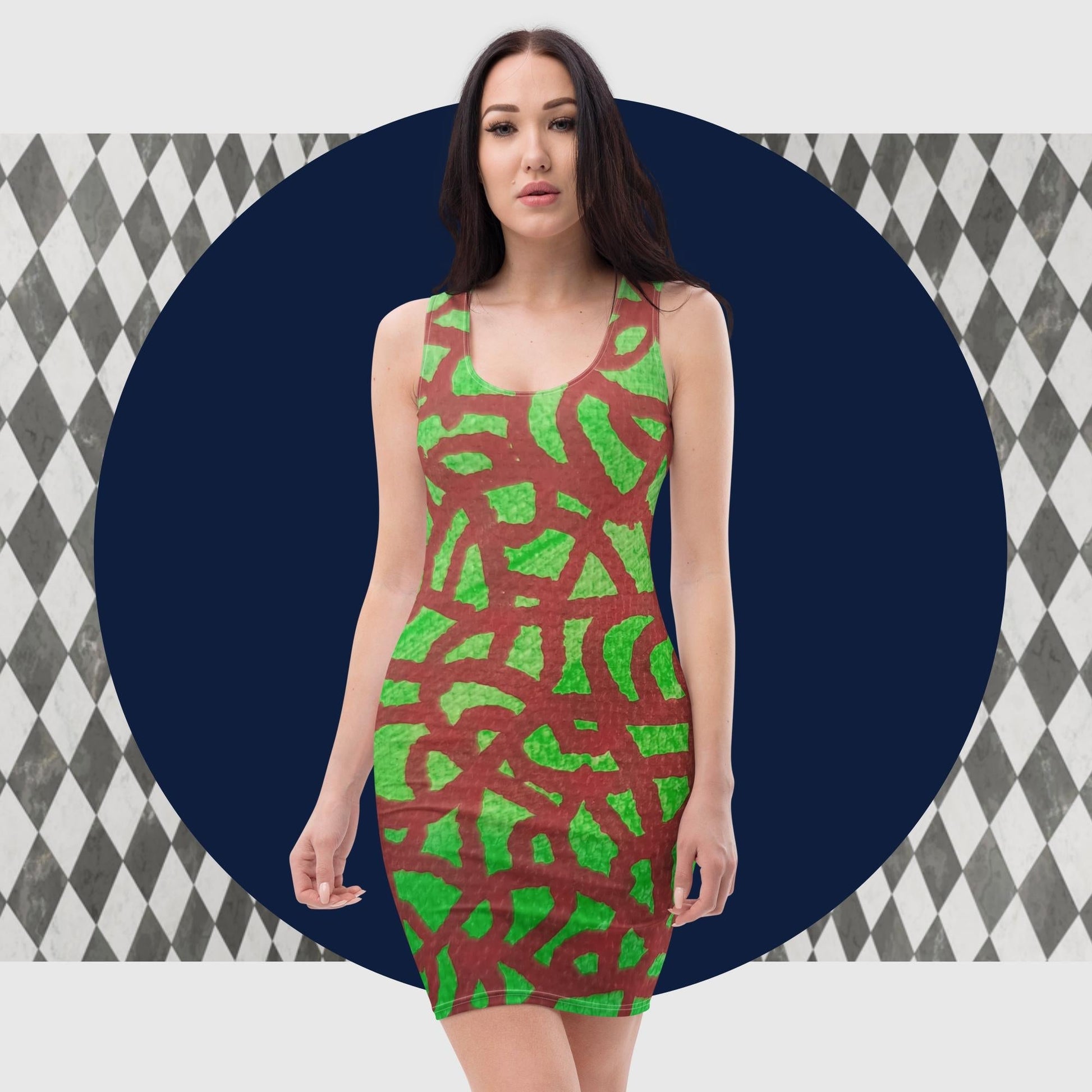 Festive harmony Bodycon dress Custom Art The Indomitable Art Shop Indomitable Art Quote50